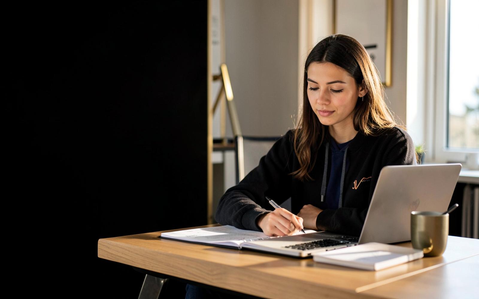 High school student preparing for the Digital SAT